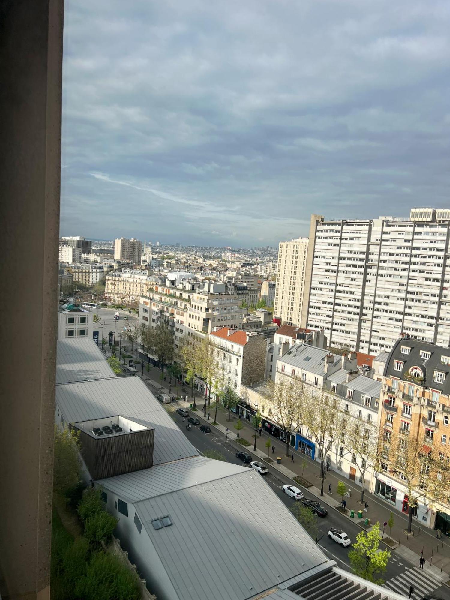 Chic 2 Rooms Paris13 With View Екстер'єр фото