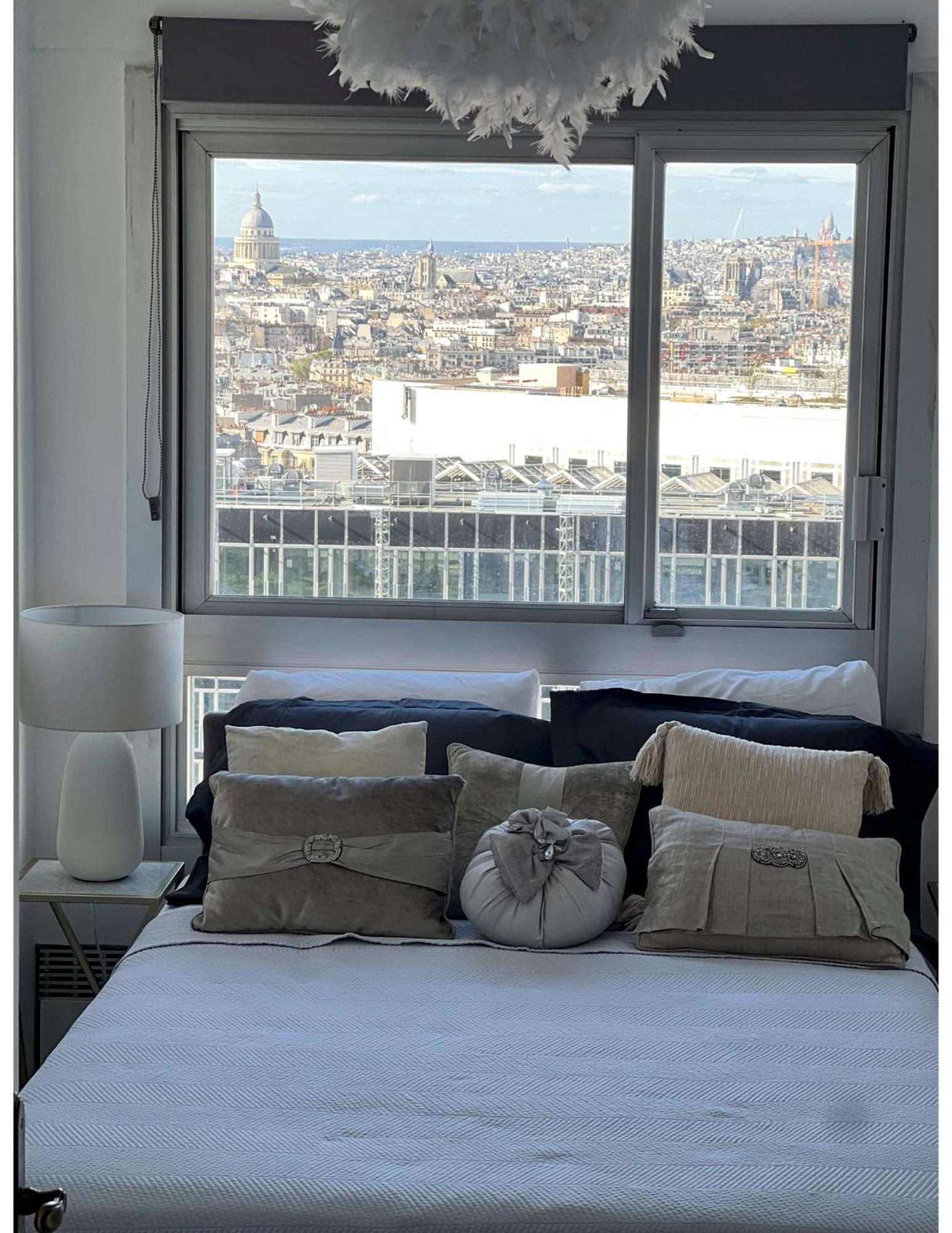 Chic 2 Rooms Paris13 With View Екстер'єр фото