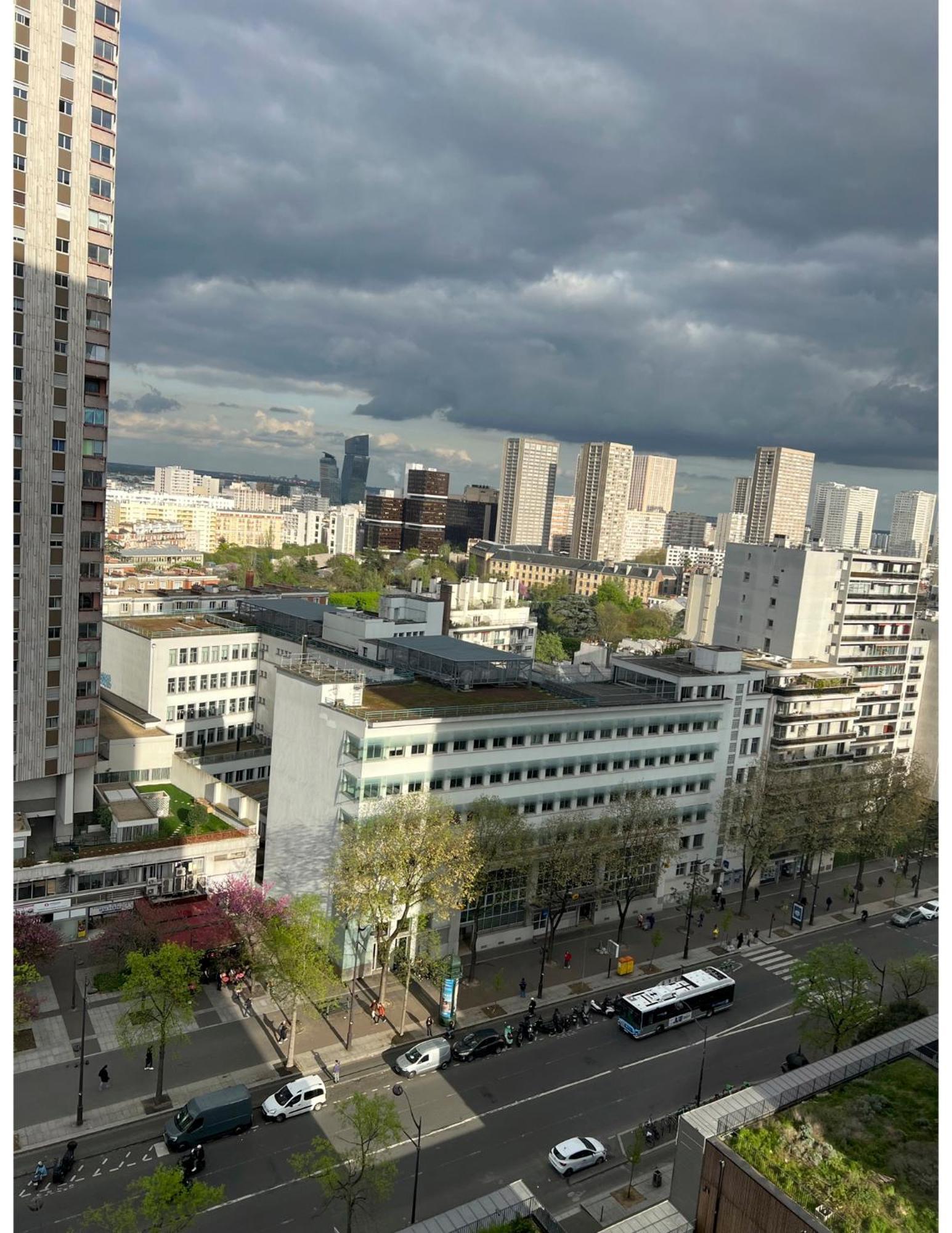 Chic 2 Rooms Paris13 With View Екстер'єр фото